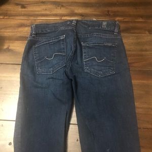7 For All Man Kind boot cut jeans